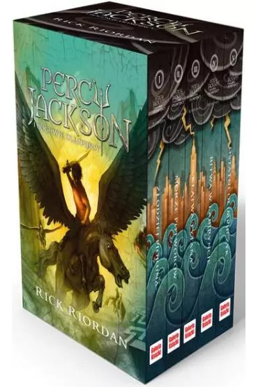 Percy Jackson i Bogowie Olimpijscy. Tomy 1-5 - Rick Riordan