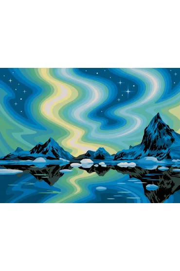 Ravensburger Malowanie po numerach CreArt na p��tnie - Zorza 30x40cm