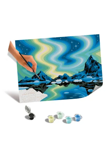 Ravensburger Malowanie po numerach CreArt na p��tnie - Zorza 30x40cm