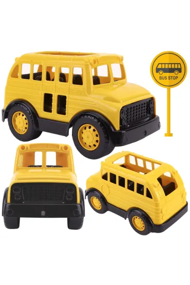 Autobus szkolny ��ty Technok