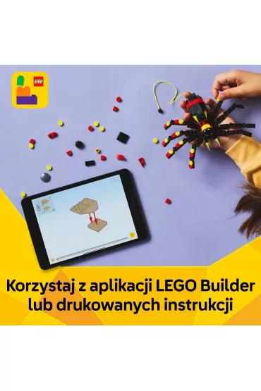 LEGO Creator 3 w 1 Dzikie zwierzta: niezwyky pajk 31159