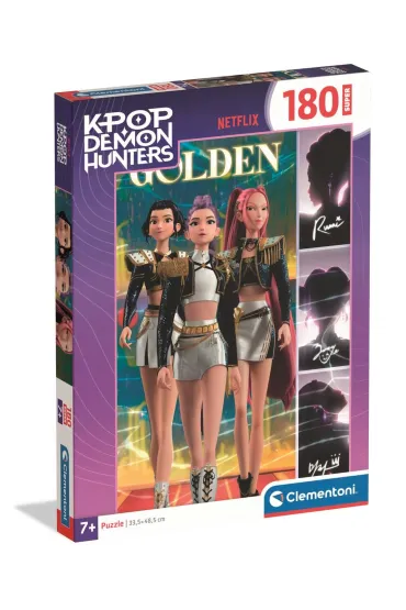 Puzzle 180 Super K-Pop Demon Hunters Clementoni