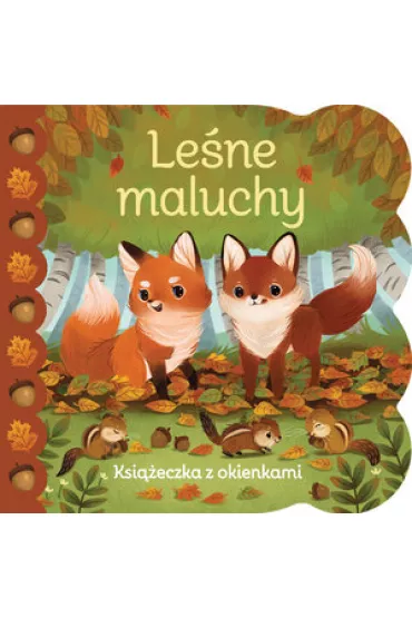 Le�ne maluchy. Ksi��eczka z okienkami - Ginger Swift