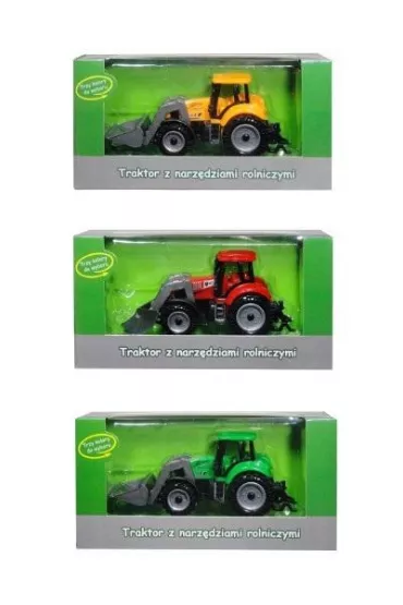 Traktor z maszyn� MIX Swede