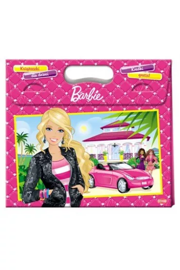 Barbie. Zestaw ksi��ek z kredkami