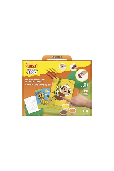 Play&Fun Malowanie piaskiem - Zwierz�ta Jovi