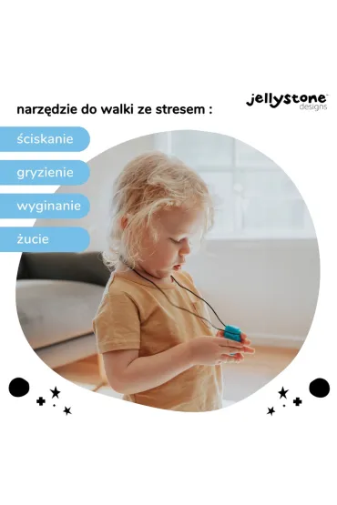 Gryzak terapeutyczny Robot Jellystone Designs