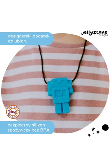 Gryzak terapeutyczny Robot Jellystone Designs
