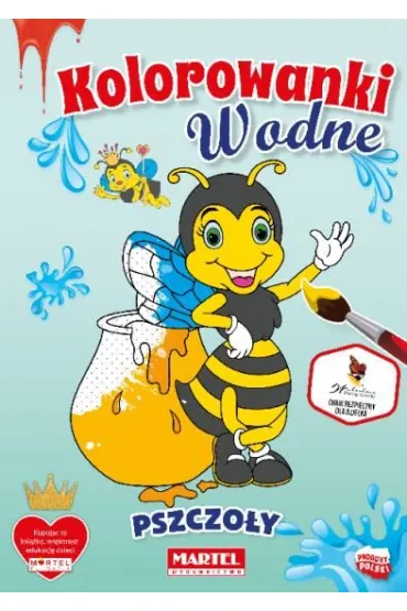 Kolorowanka wodna. Pszczo�y