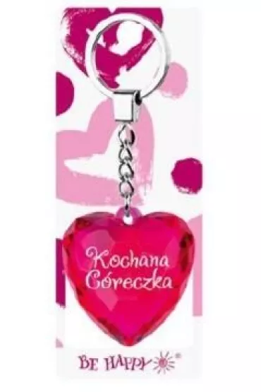 Be-Happy Gifts Brelok serce - Kochana C�reczka