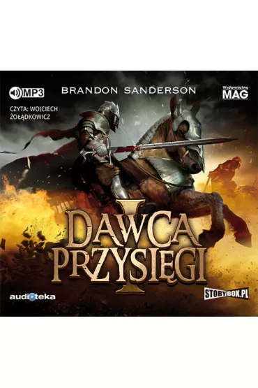 Audiobook Dawca przysi�gi. Cz�� 1. Archiwum Burzowego �wiat�a. Tom 3 CD - Brandon Sanderson