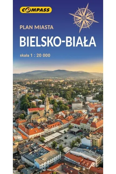 Bielsko-Bia�a plan miasta skala 1 : 20 000