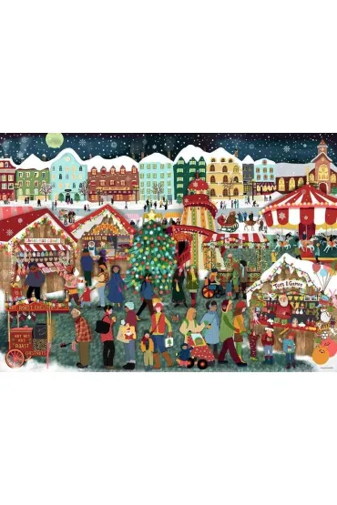 Puzzle 1000 el. 2D Jarmark �wi�teczny Ravensburger