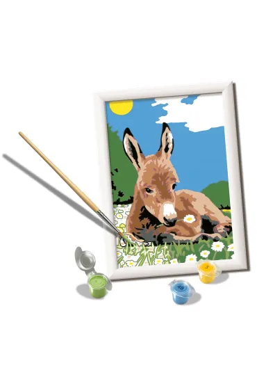 Malowanie po numerach CreArt - Ma�y osio�ek Ravensburger