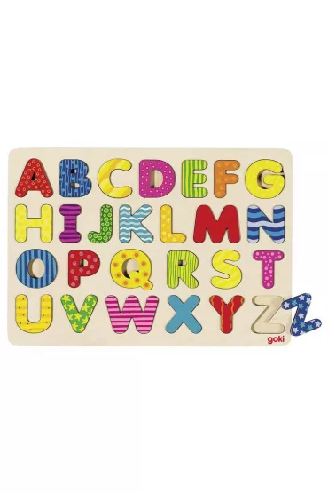 Puzzle alfabet Goki
