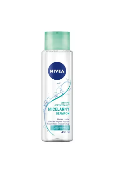 Nivea Micelarny szampon g��boko oczyszczaj�cy do w�os�w przet�uszczaj�cych si� 400 ml