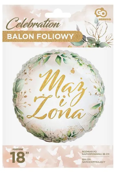 Godan Balon foliowy M�� i �ona 45cm