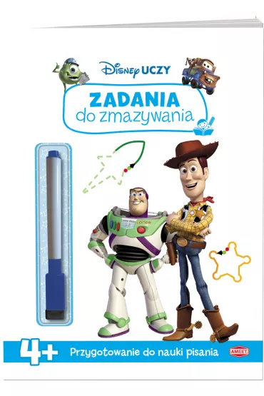 Disney uczy. Disney/Pixar Filmy. Zadania do zmazywania