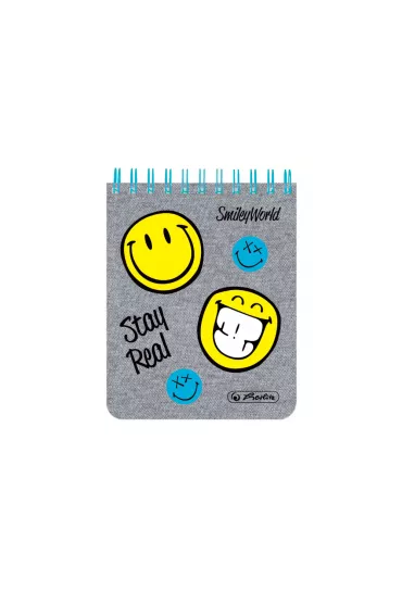 Herlitz Ko�onotatnik  8x10cm/70k - Smileyworld Fancy (11414794)