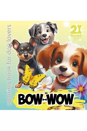 Kolorowanka 160x160 Bow-Wow zielona