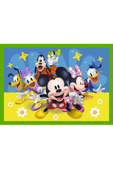 Puzzle 4w1 - W�r�d przyjaci� (12+15+20+24 el.) Trefl
