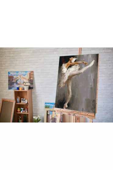 Twoje Hobby Malowanie po numerach - Bia�y �ab�d� 40x50cm