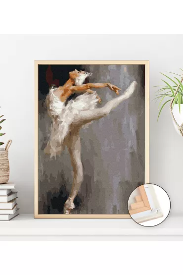 Twoje Hobby Malowanie po numerach - Bia�y �ab�d� 40x50cm