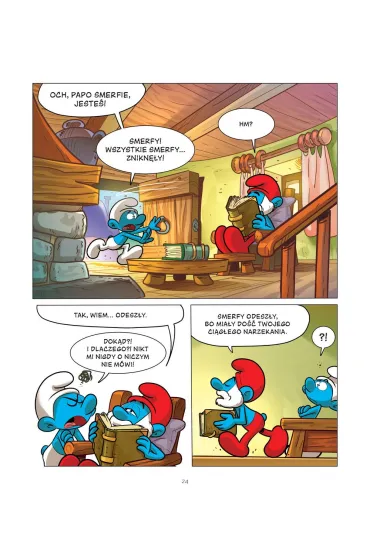 Smerf, kt�ry wszystko uwa�a� za niesprawiedliwe. Smerfy i �wiat emocji. Tom 5 - Antonello Dalena, Thierry Culliford, Falzar