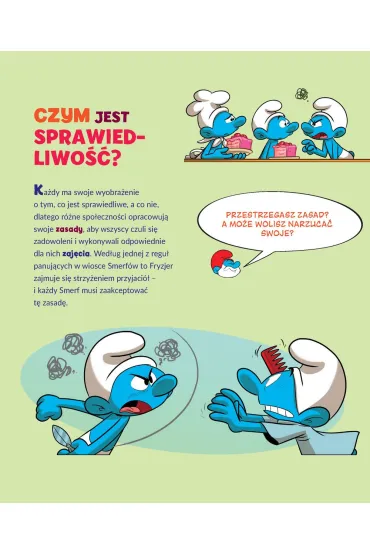 Smerf, kt�ry wszystko uwa�a� za niesprawiedliwe. Smerfy i �wiat emocji. Tom 5 - Antonello Dalena, Thierry Culliford, Falzar