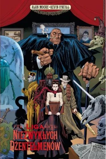 Mistrzowie komiksu Liga Niezwyk�ych D�entelmen�w. Tom 2 - Alan Moore, Kevin O'Neill