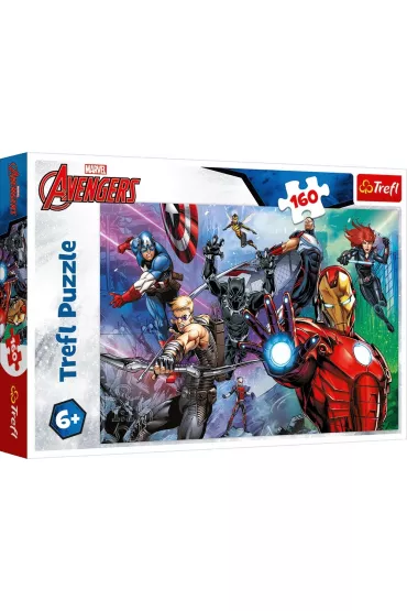Puzzle 160 Zawsze gotowi bohaterowie TREFL