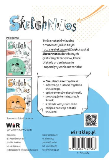 Sketchnotes. Matematyka, fizyka