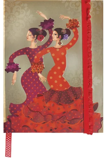 Boncahier Notatnik ozdobny 0022-03 Flamenco Sevillanas 144 kartki