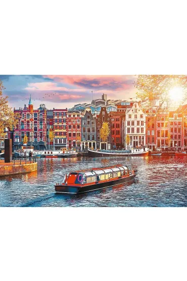 Puzzle 500 el. Amsterdam Holandia Trefl