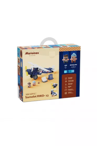 Mini Waffle Wedel 120el Samolot RWD-13