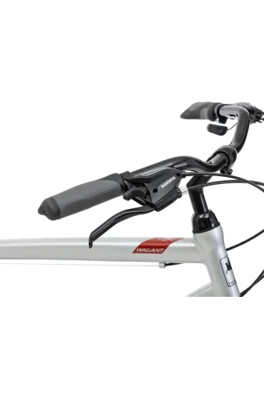 Romet Rower trekkingowy WAGANT 0 srebrny 23 XL