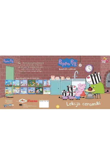 �winka Peppa. Ksi��eczki z p�eczki. Lekcja ceramiki