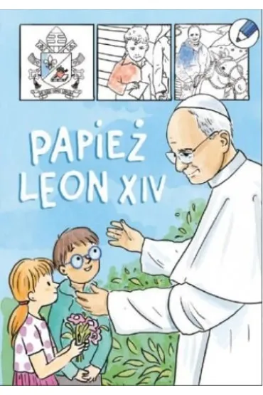 Papie� Leon XIV - kolorowanka