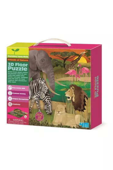 Puzzle 3D Safari 4679 RUSSEL 4M
