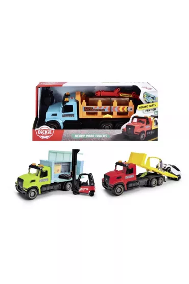 CITY Heavy Truck Volvo, 3 rodzaje, 22 cm Dickie Toys