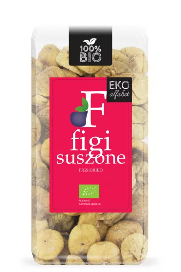 Eko Alfabet Figi suszone 400 g Bio