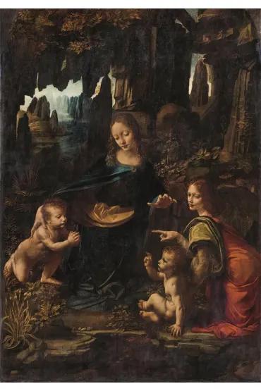 Puzzle 1000 el. Museum Leonardo The Virgin Of The Rock Clementoni