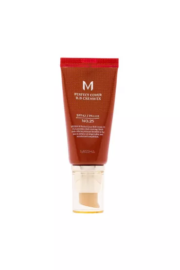 Missha M Perfect Cover BB Cream SPF42/PA+++ wielofunkcyjny krem BB 25 Warm Beige 50 ml