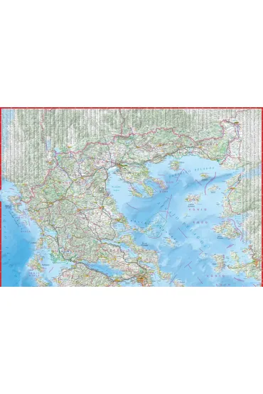 Greece road and tourist map 1:700 000 karton 2023