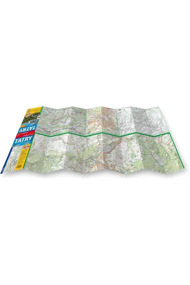 Tatry laminowana mapa turystyczna 1:27 000