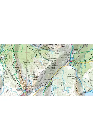 Tatry laminowana mapa turystyczna 1:27 000