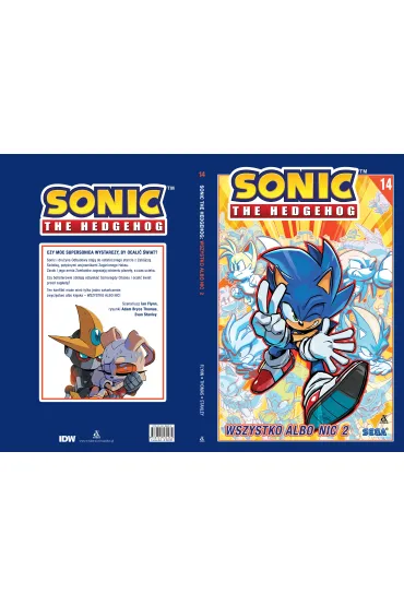 Wszystko albo nic 2. Sonic the Hedgehog. Tom 14 - Adam Bryce Thomas, Ian Flynn, Tracy Yardley