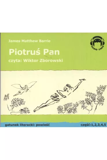 Audiobook Piotru� Pan CD - James Matthew Barrie