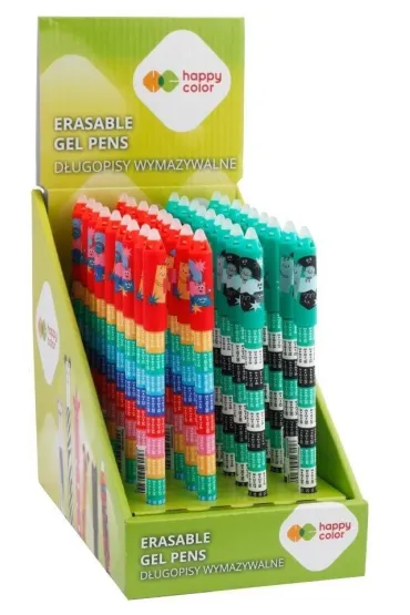 Happy Color D�ugopis wymazywalny 0.5mm niebieski (36 szt)