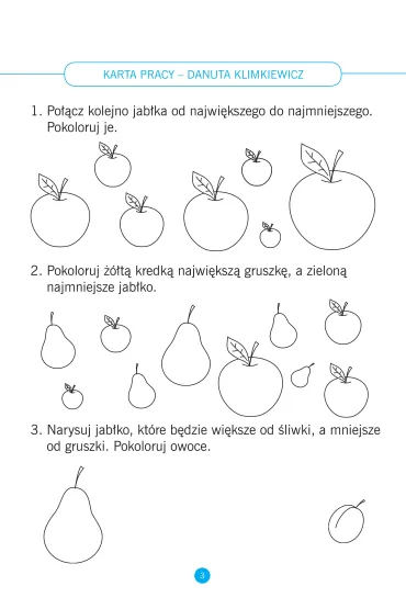 Matematyka. Karty pracy do �wicze� w domu i w szkole. Klasa 1 - Danuta Klimkiewicz